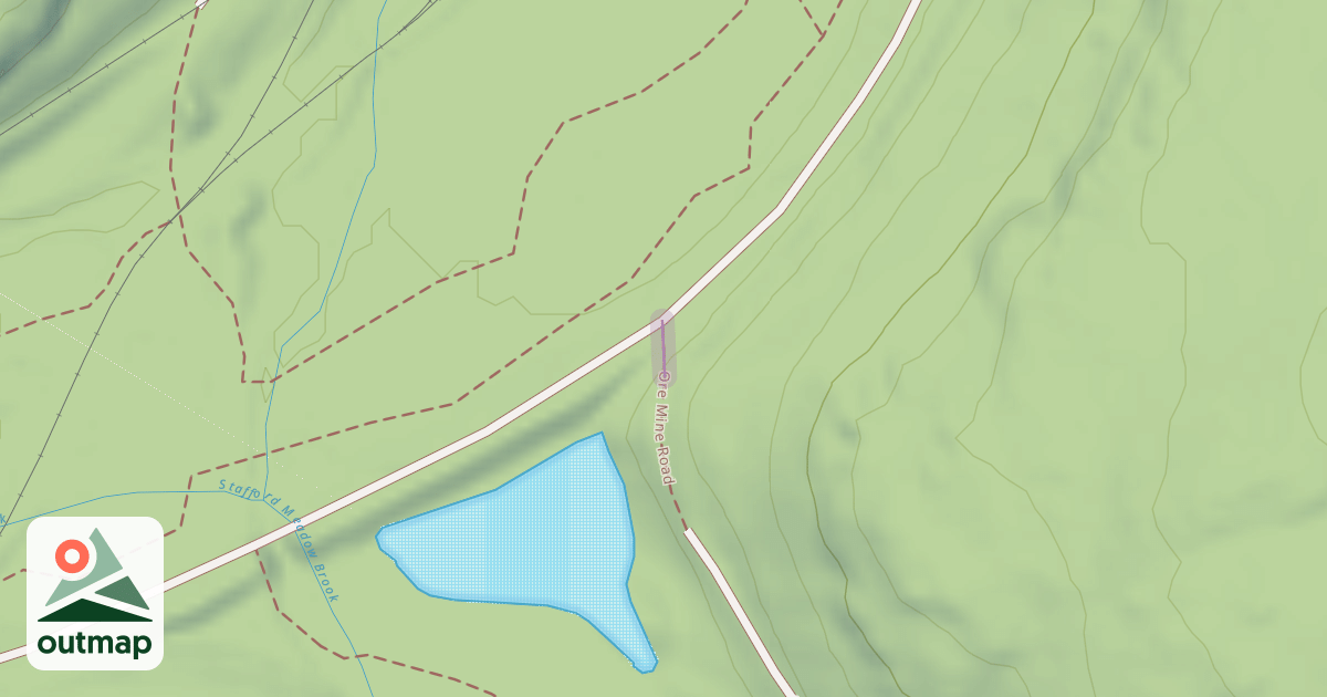 Map of Ore Mine Road