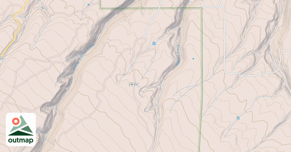 Map of SIMS MESA