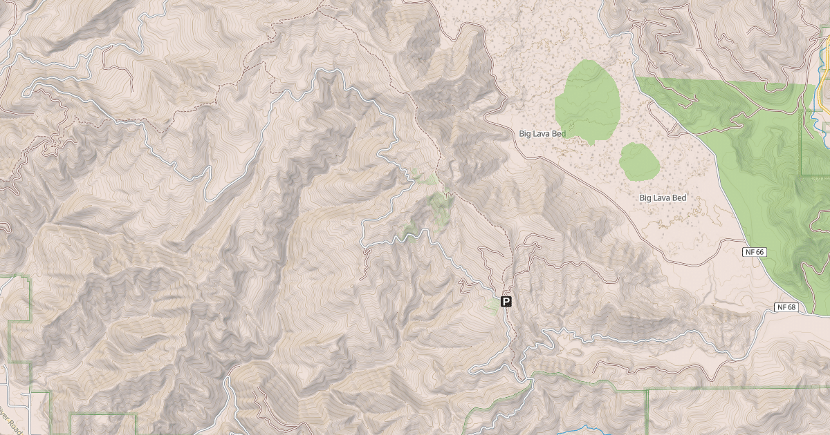 Map preview of CEDAR CRK