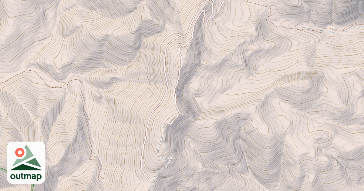 Map of BASIN BUTTE L.O.