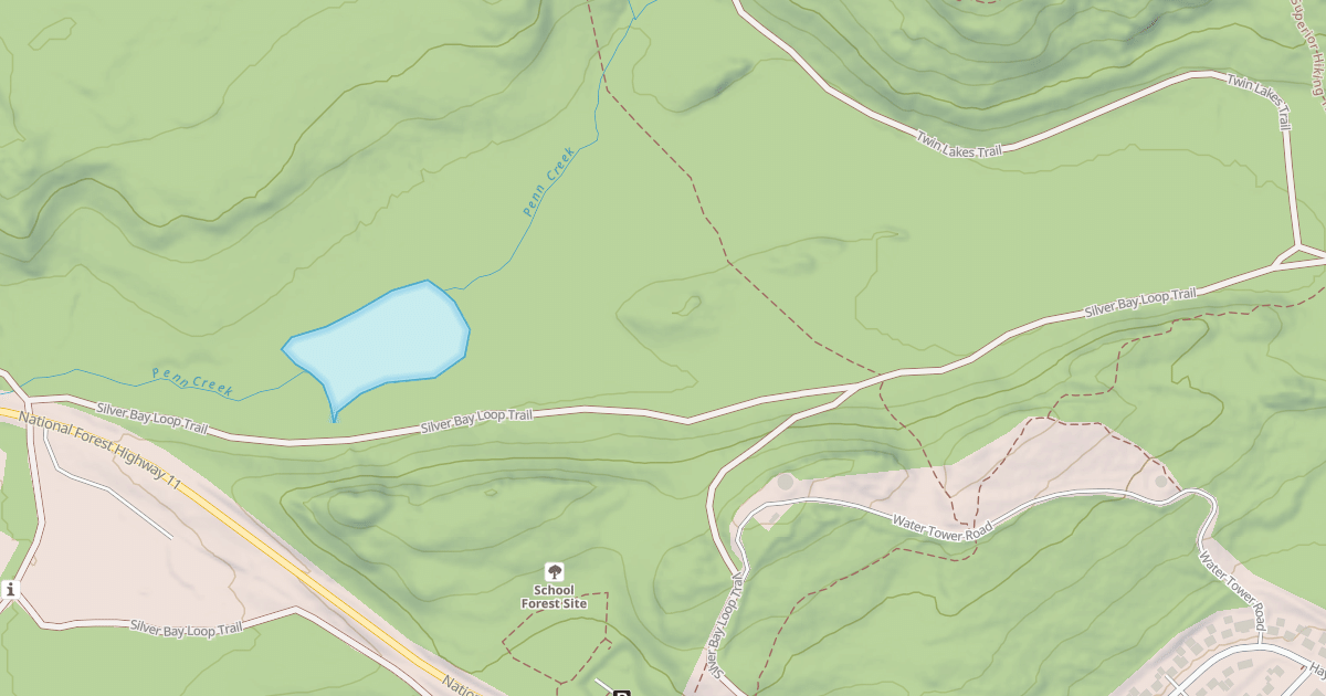 Map preview of Red Dot Trail