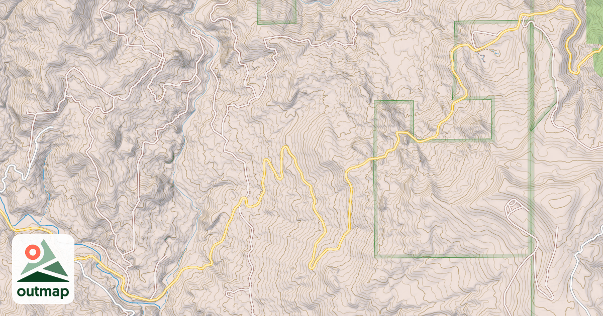 Map of HUNTER CREEK