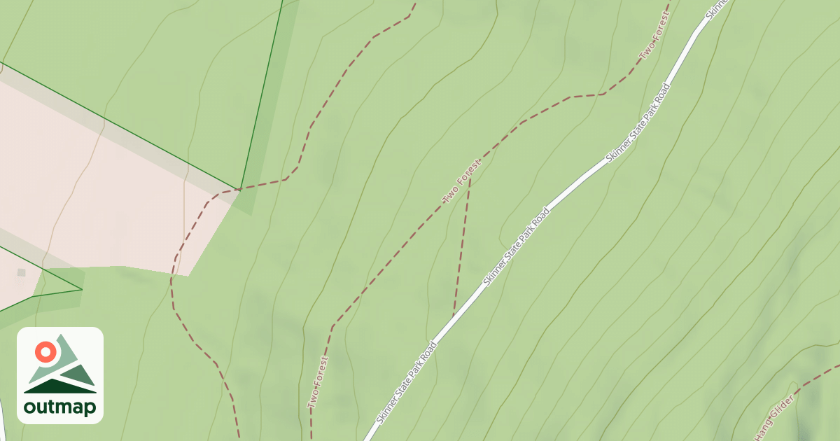 Map of Two Forest Trail