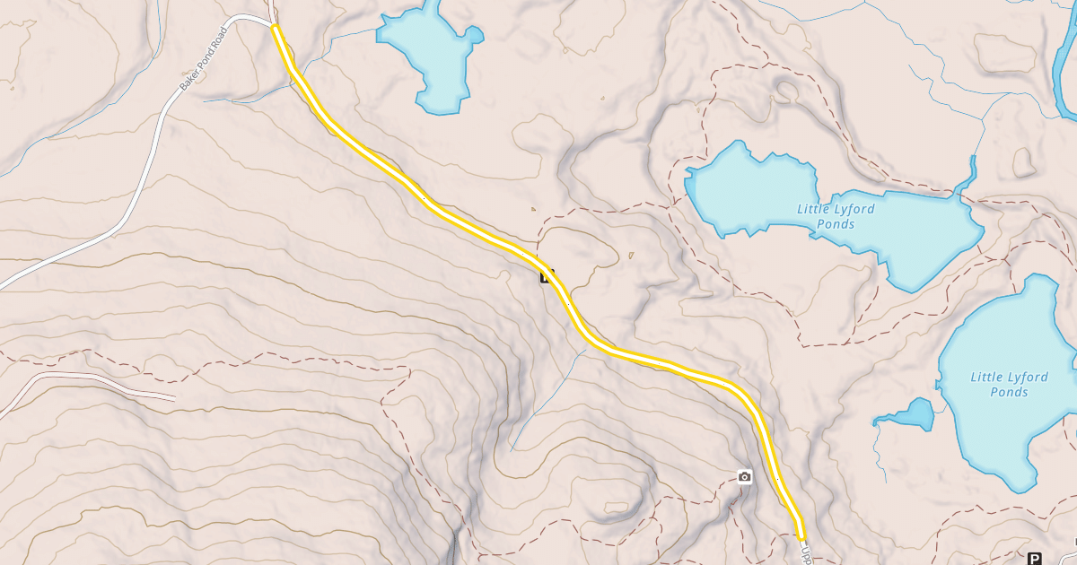 Map preview of Upper Valley Road