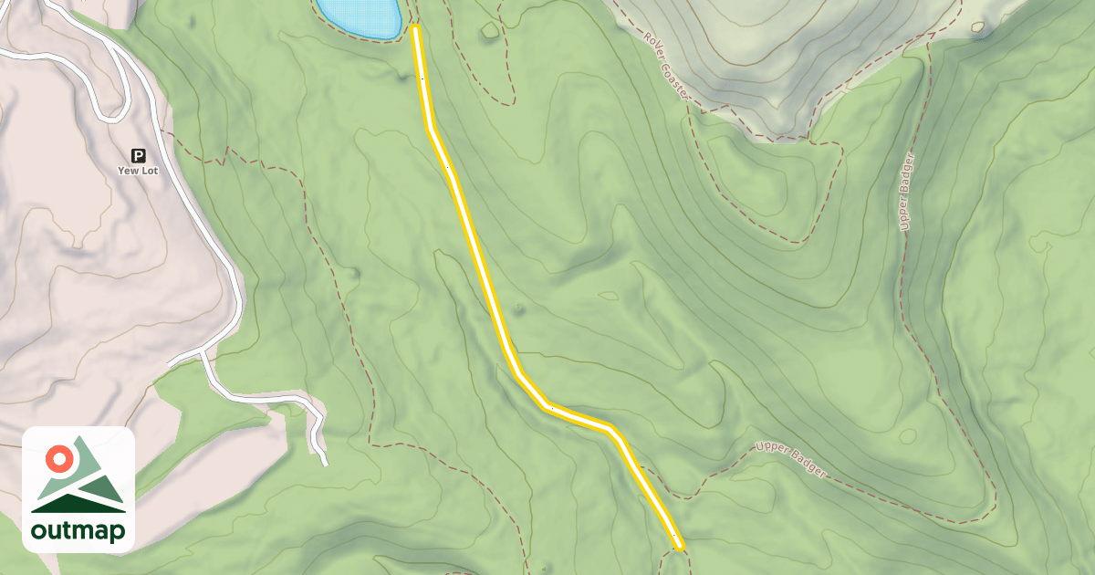 Map of Arnica Ridge Trail