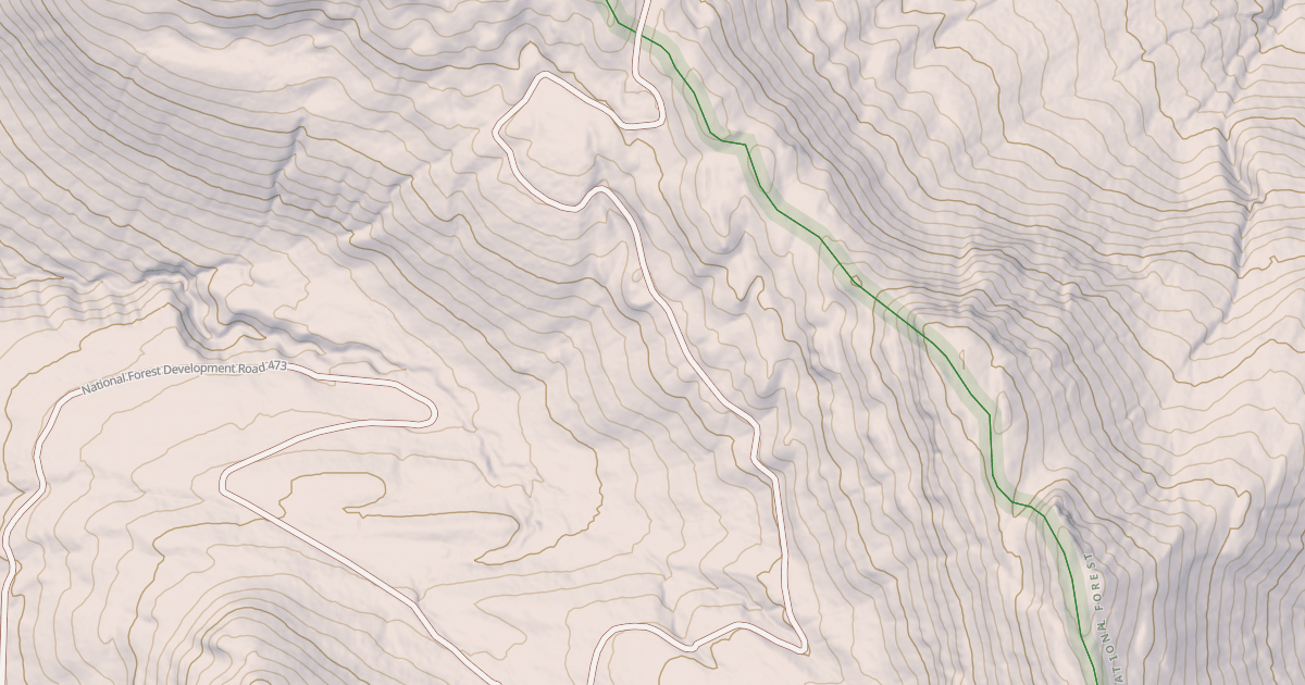 Map preview of KEELER RATTLE CREEK