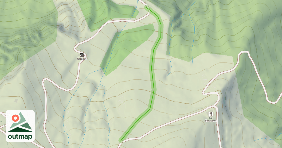 Map of Combe Blanche