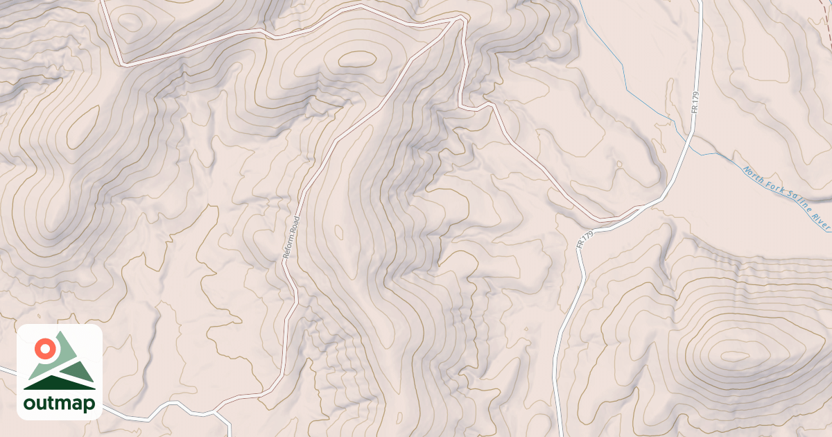 Map of WILDCAT MTN