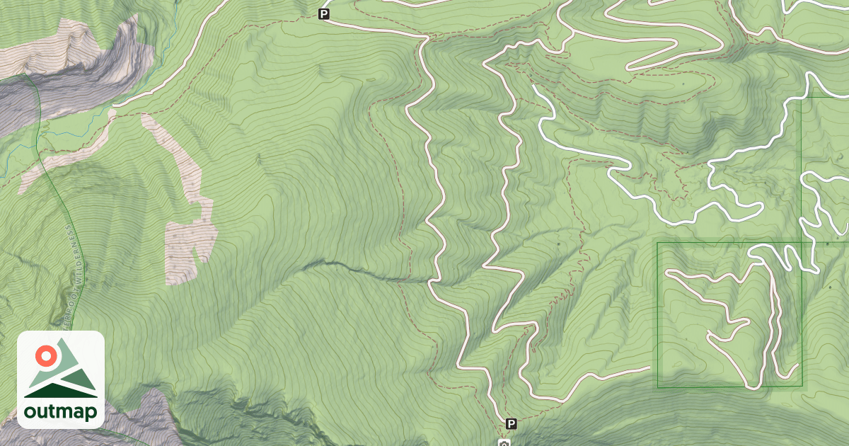Map of (FDR) SHANNON-BUNKHOUSE