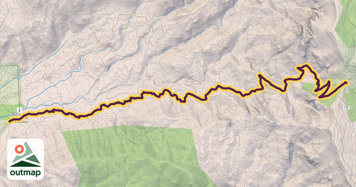 Map of Pino Trail
