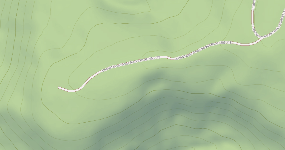 Map preview of USFS Motor Vehicle Use Map Roads {827D9578-C217-4711-9BAA-809275150263}