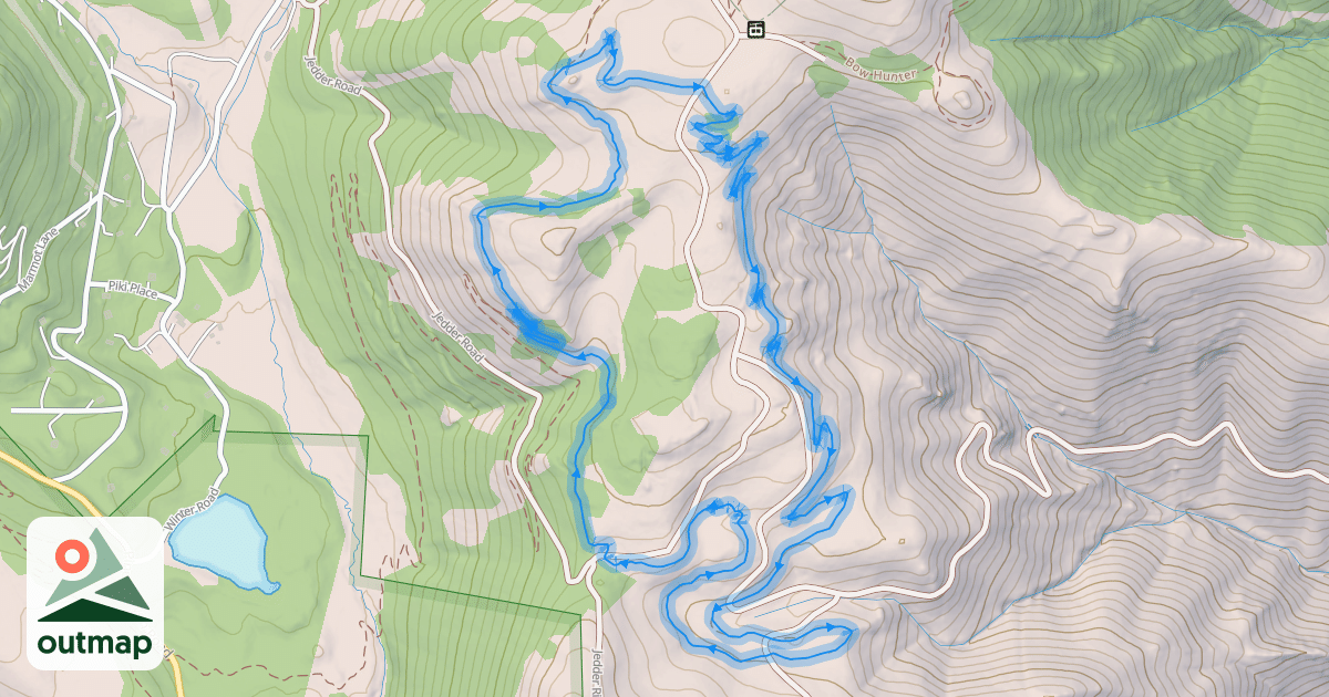Map of Heard It Both Ways Trail