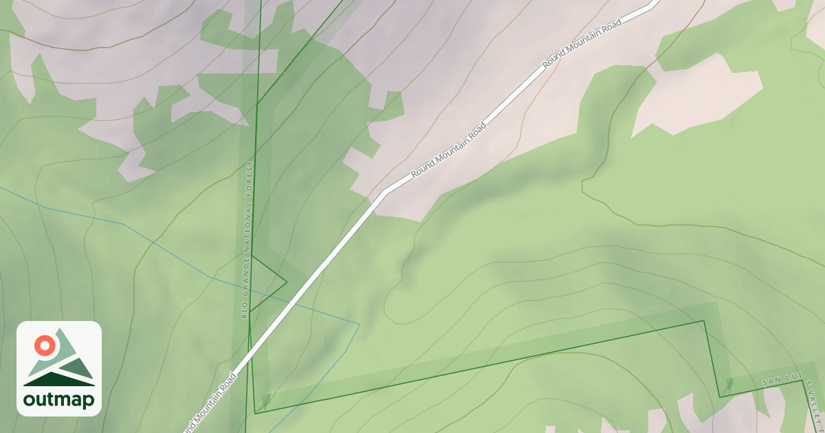 Map of BLM National GTLF Public Motorized Roads 2a264c59-e664-4023-a0d7-81fe672f2d70