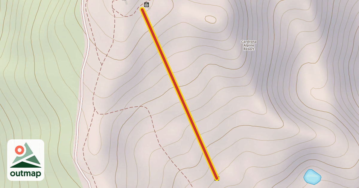 Map of T-Bar