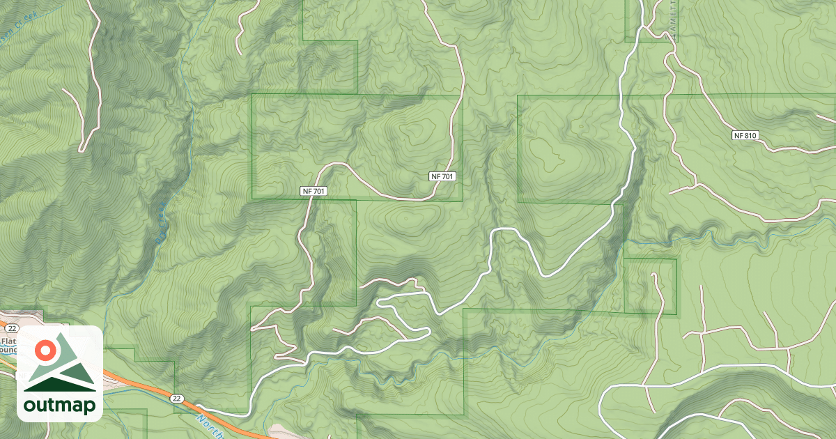Map of BOULDER RIDGE