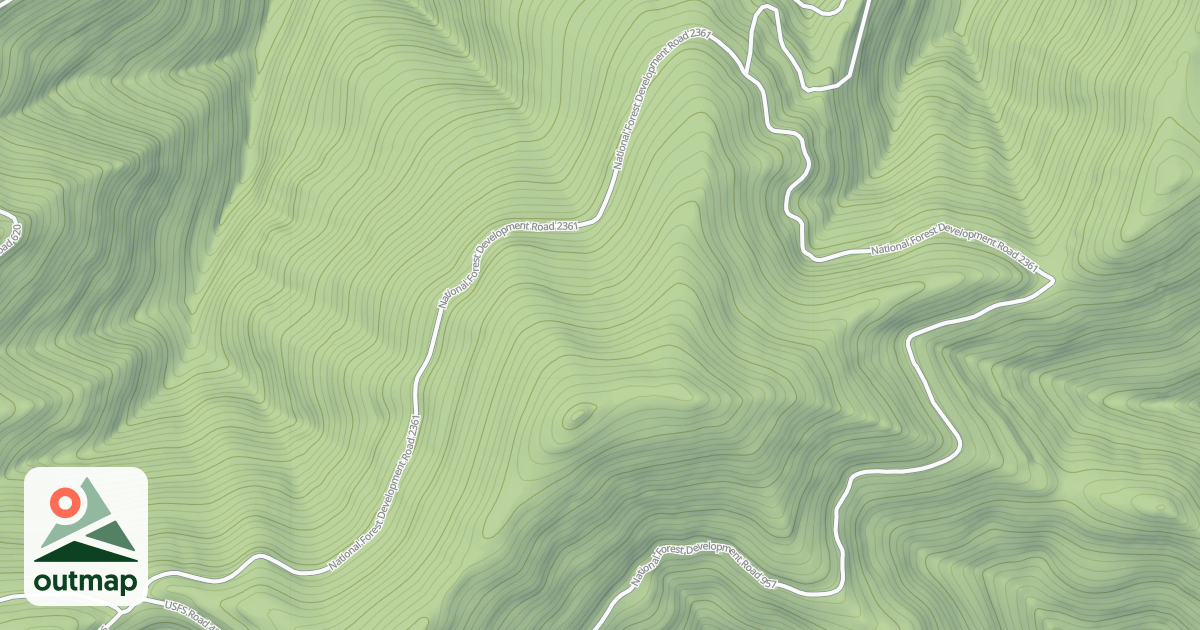 Map of CEDAR CREEK