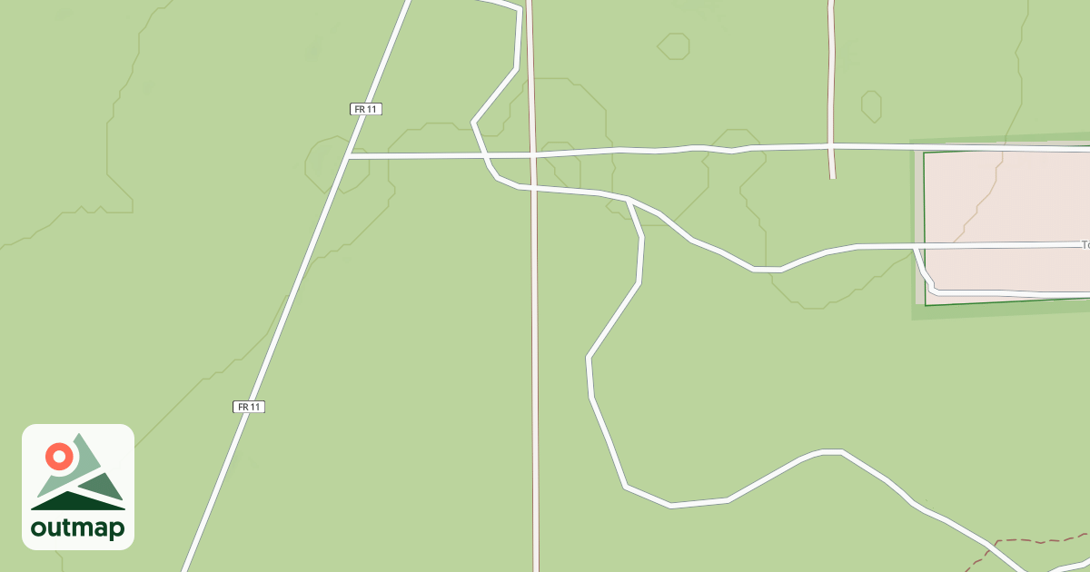 Map of LONGLEAF TRAIL