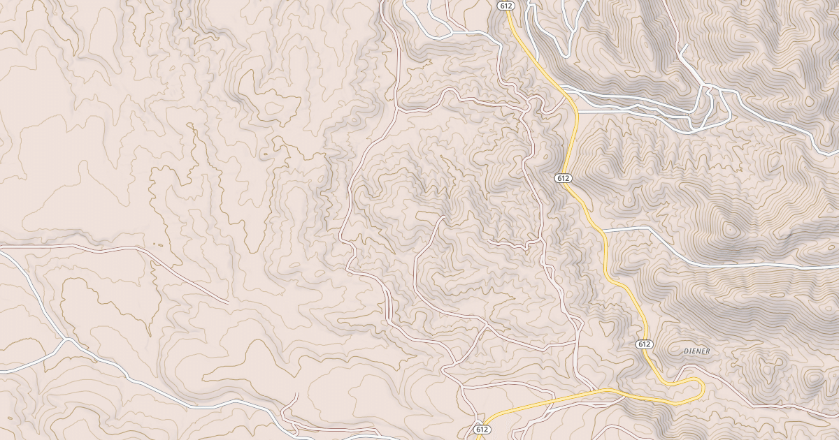 Map preview of USFS National Forest System Roads {B1BC5219-BA99-4585-982C-080F1F6D155A}