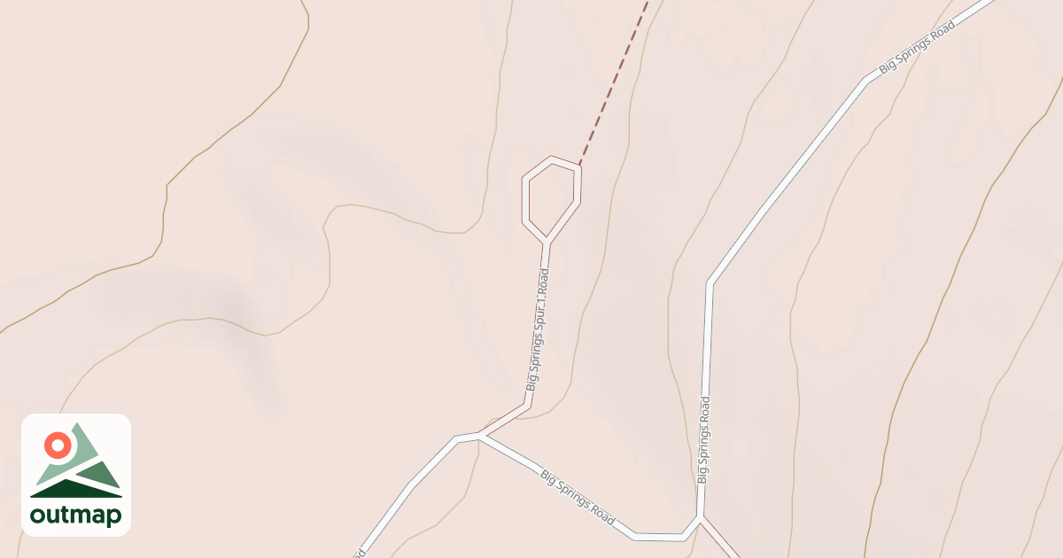 Map of BIG SPRINGS SRUR 1