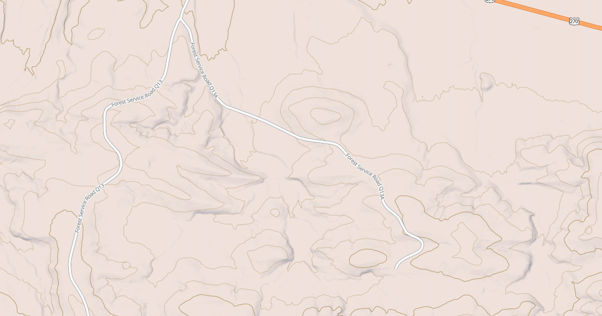 Map preview of MCCONNELL SPUR