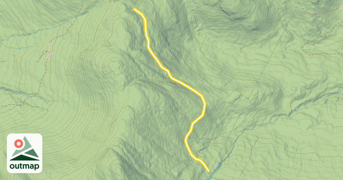 Map of Underhill Trail