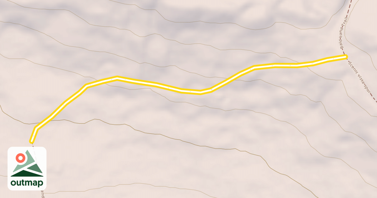 Map of Bald Land Trail