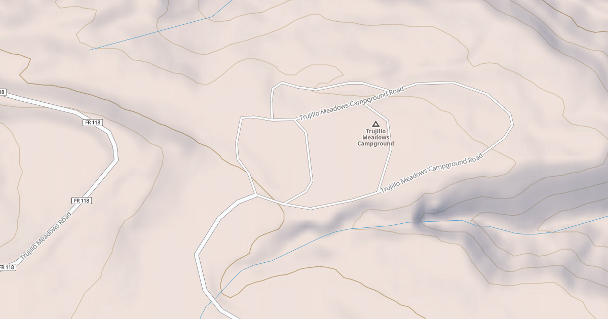 Map preview of TRUJILLO MEADOWS CG