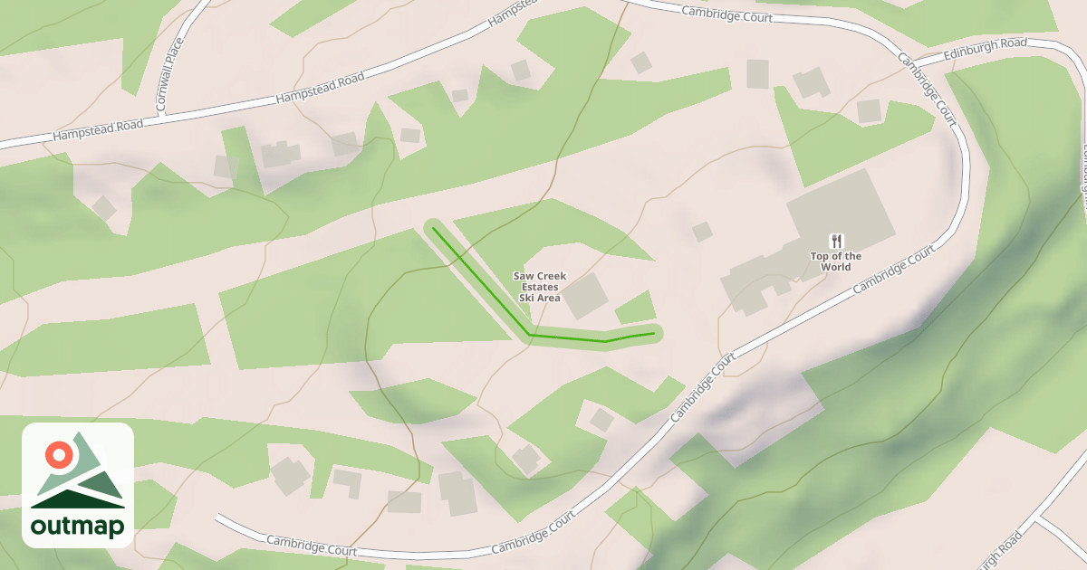 Map of Clubhouse Bend