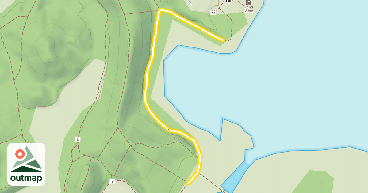 Map of West Esker Trail