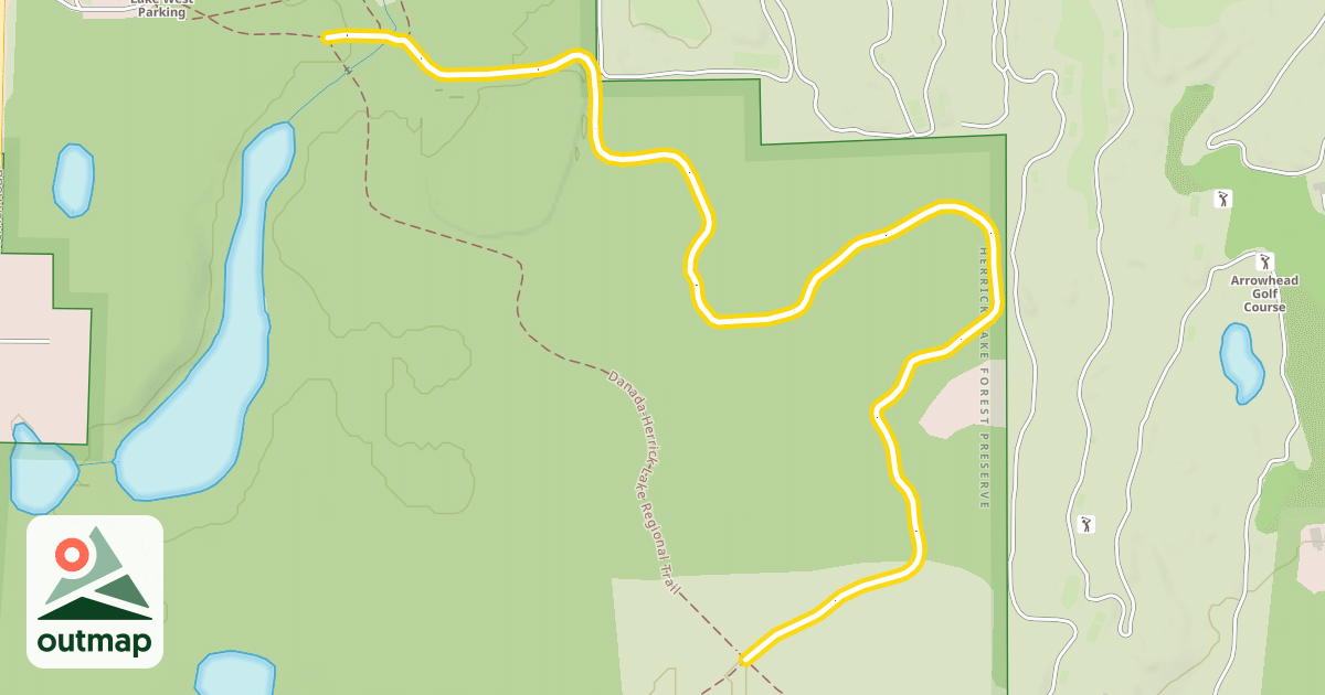 Map of Meadowlark Trail