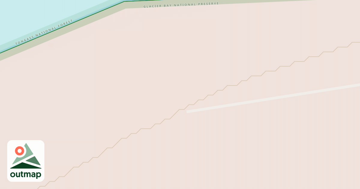 Map of Alsek North Trail