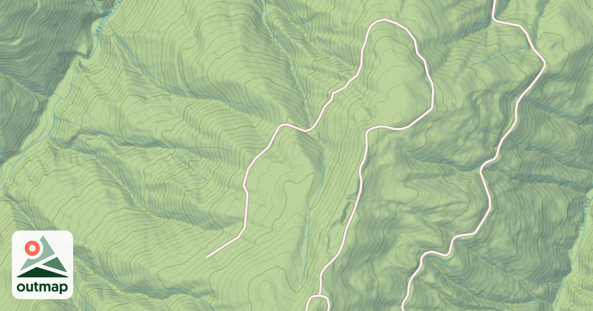 Map of USFS National Forest System Roads {F5DB9DD6-684C-4981-8E30-BD0B9A7DF0A5}