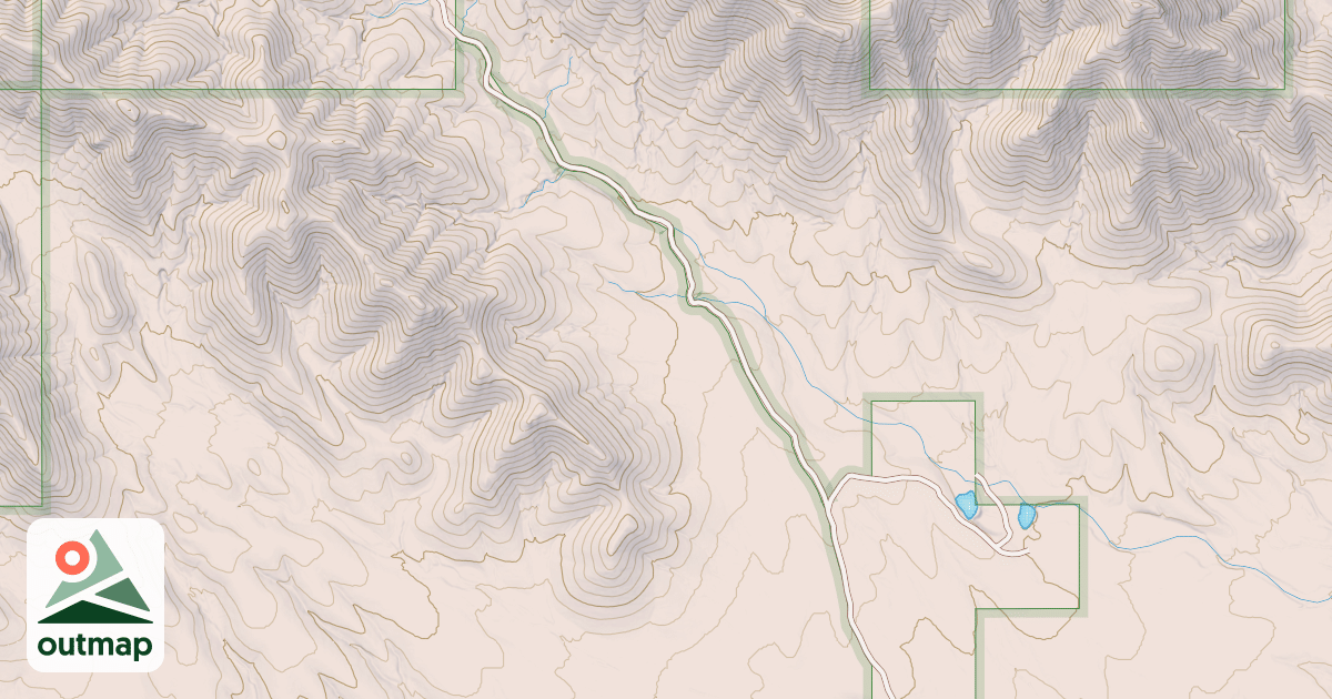 Map of Continental Divide National Scenic Trail