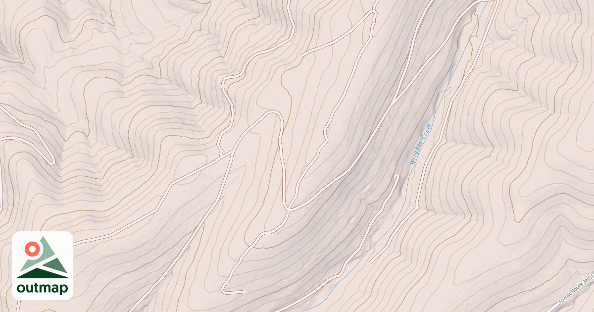 Map of HULL CREEK OHV-ATV