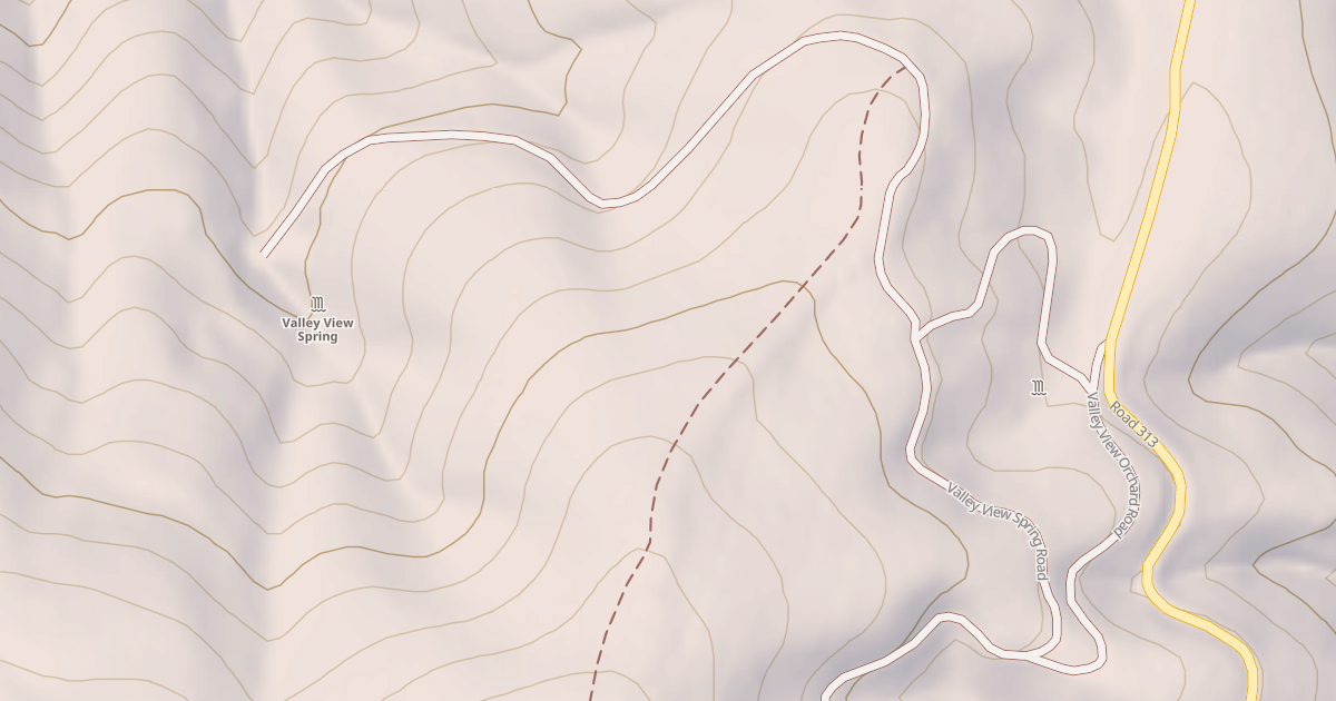Map preview of VALLEY VIEW SPRING
