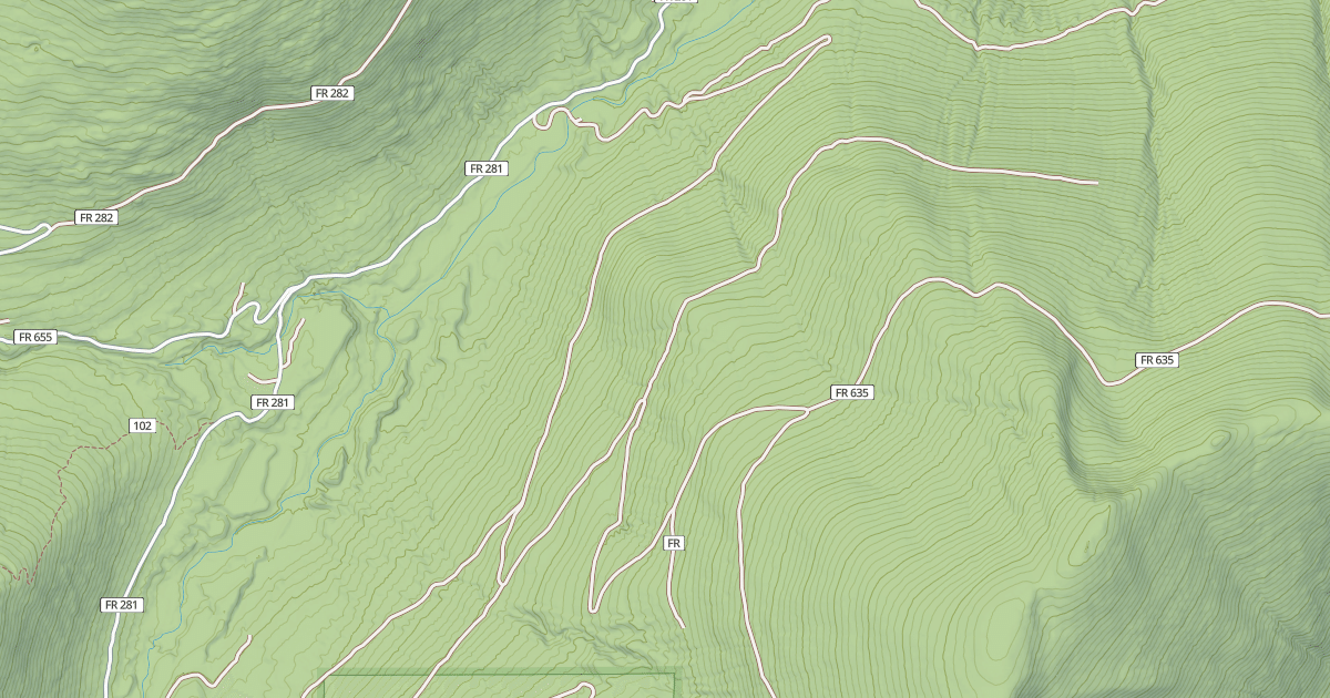 Map preview of CUTOFF PEAK