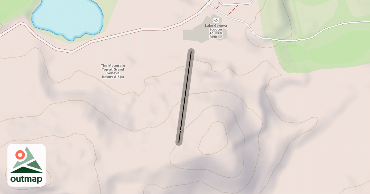 Map of Hickory Hill