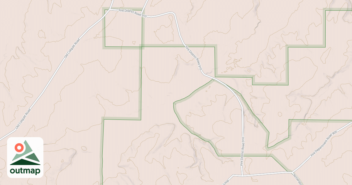 Map of RUCHARDSON