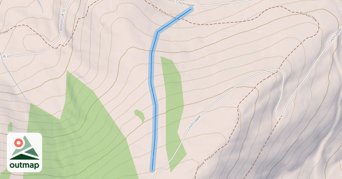Map of Barrell Stave