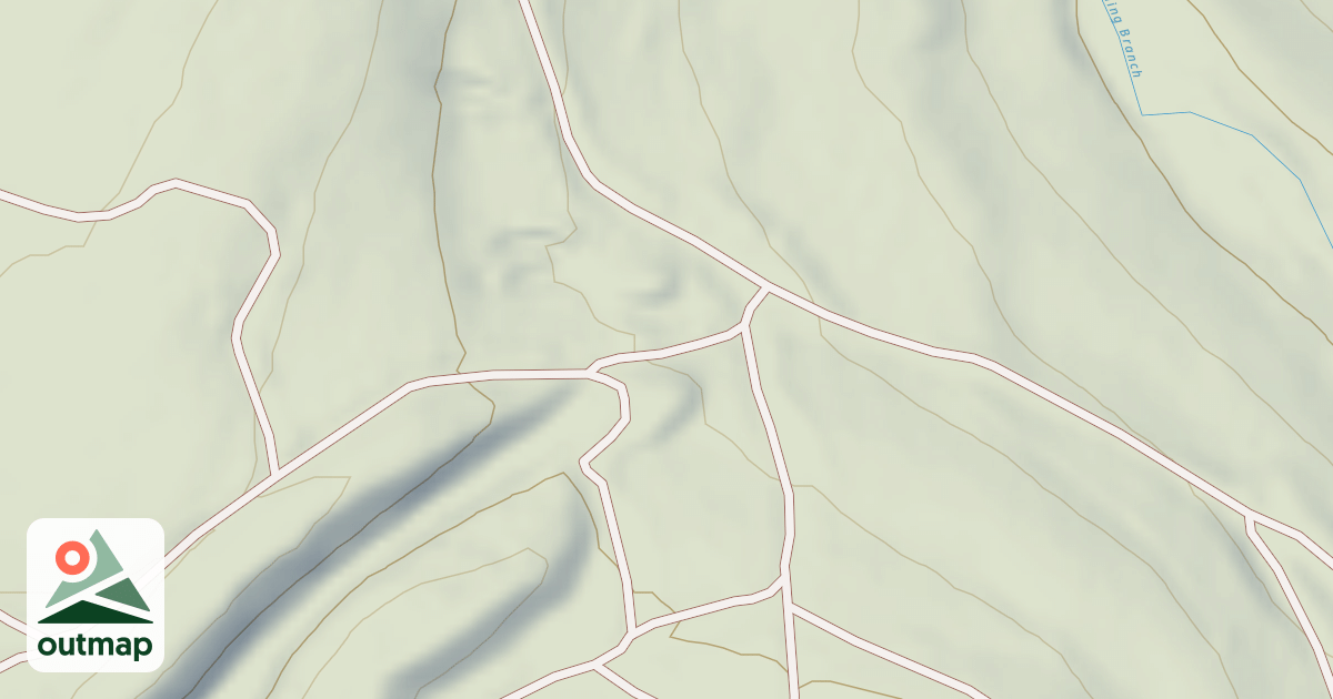 Map of Whiskey Springs Trails