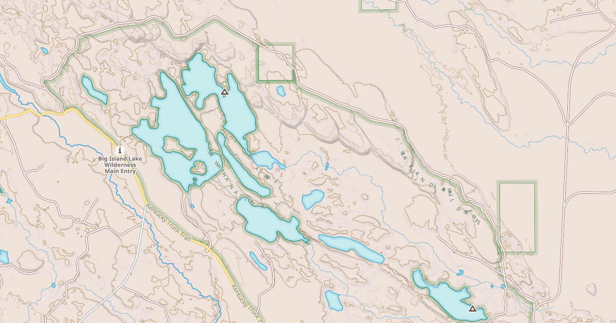 Map preview of KLONDIKE