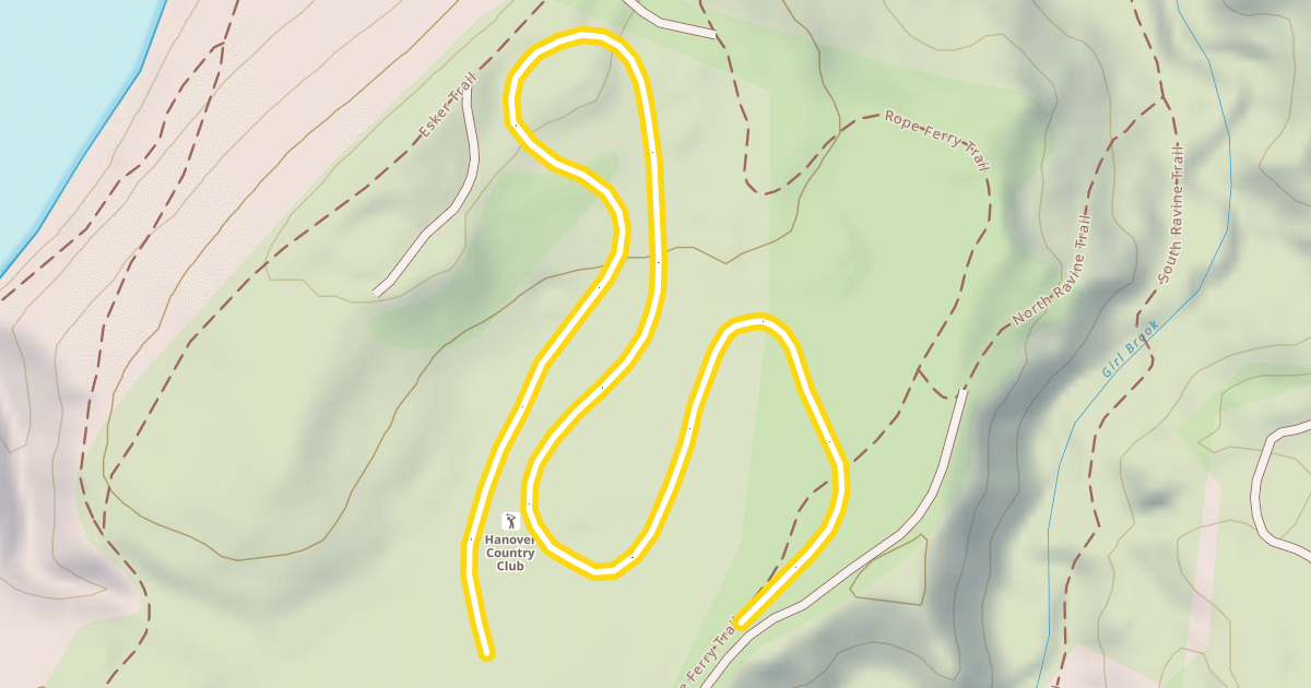 Map preview of DOC House Loop