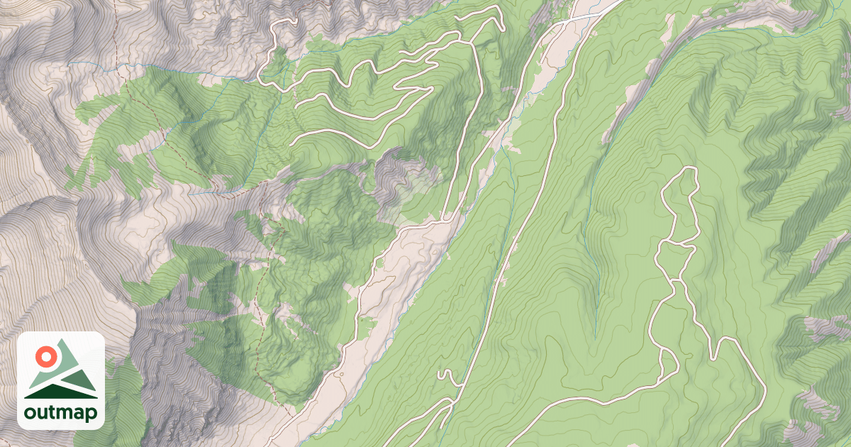 Map of Bear Creek