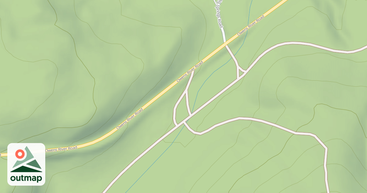 Map of A-Sawmill Cutoff Sm