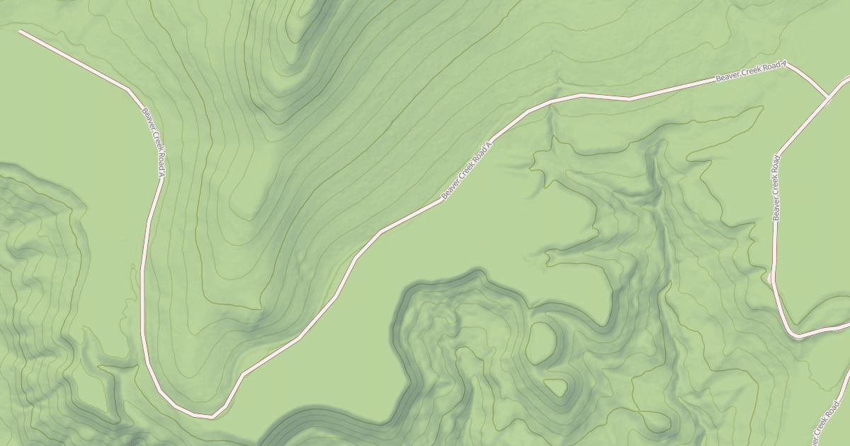 Map preview of BEAVER CREEK A