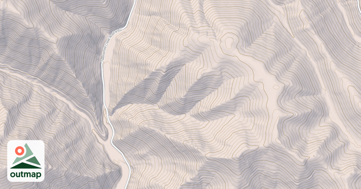 Map of HAPPY HOLLOW