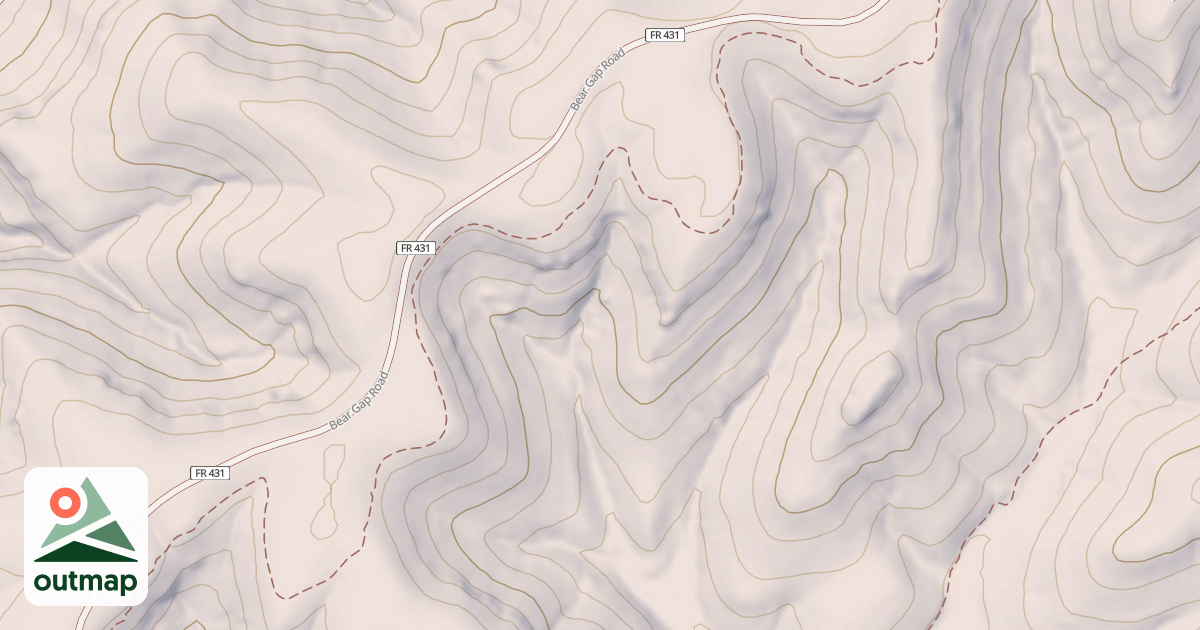 Map of Renfro Loop