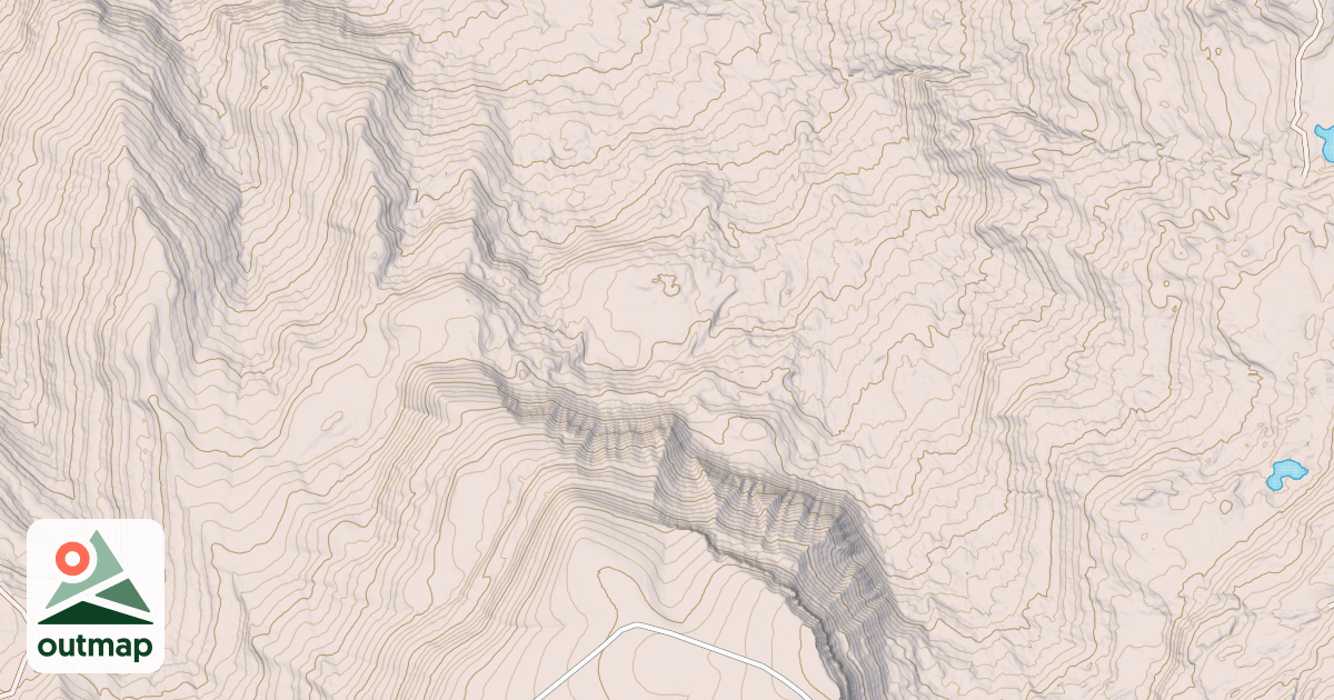 Map of BEAVER CRK TO MOUNT BALDY