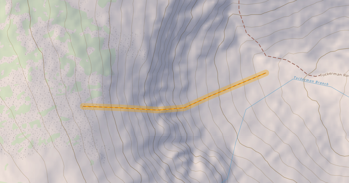 Map preview of The Chute-North Variation