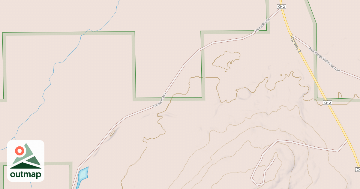 Map of GREENWOOD CREEK
